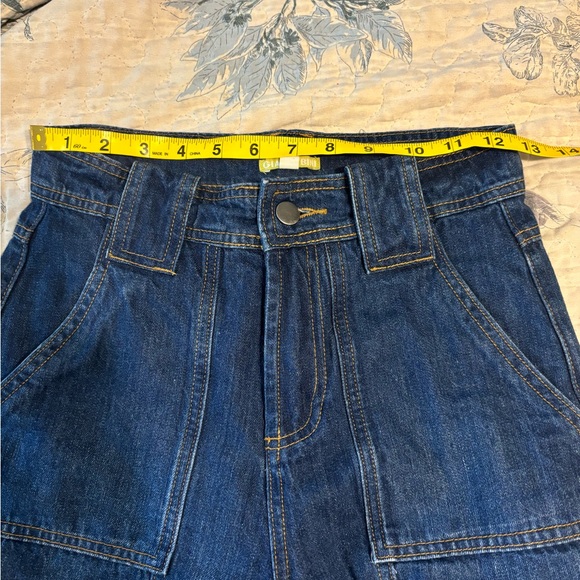 Gianni Bini Portia High-Rise Seamed Wide Flare Jeans - Picture 4 of 6